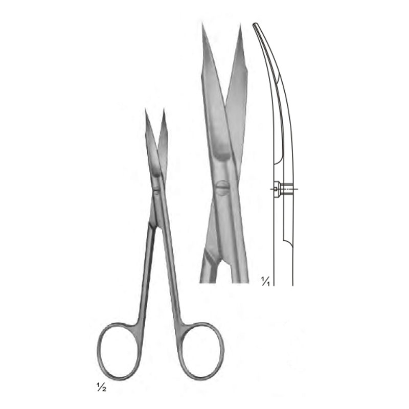Delicate, Nasal and Tonsil Scissor