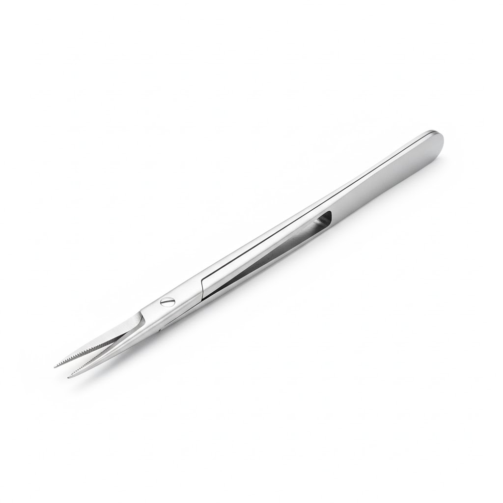 Micro Scissor, Spring Type Flat Handle