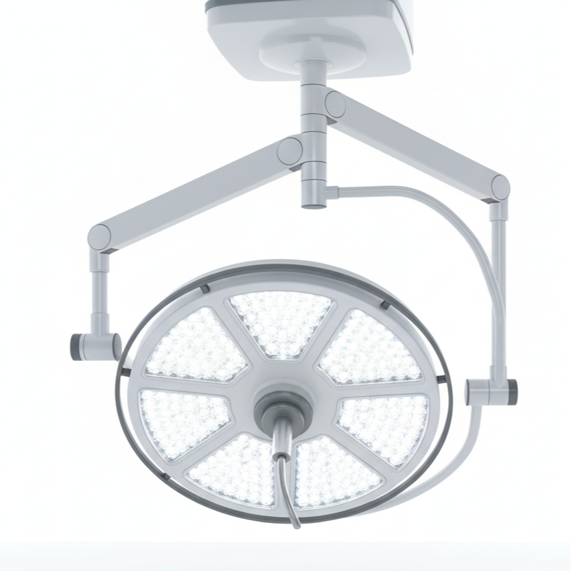 Operating Shadowless Lamp