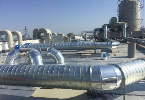 Ventilation Duct and Air Duct Elbow