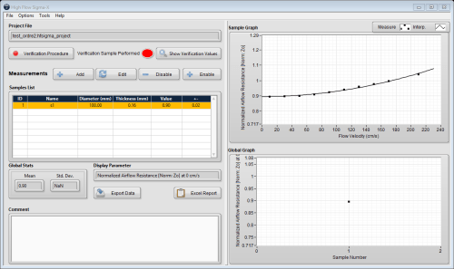 Instrument and Result Display