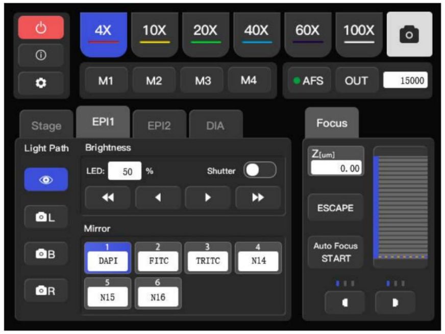 NCF1000 touchscreen control interface (STEMart Authorized)